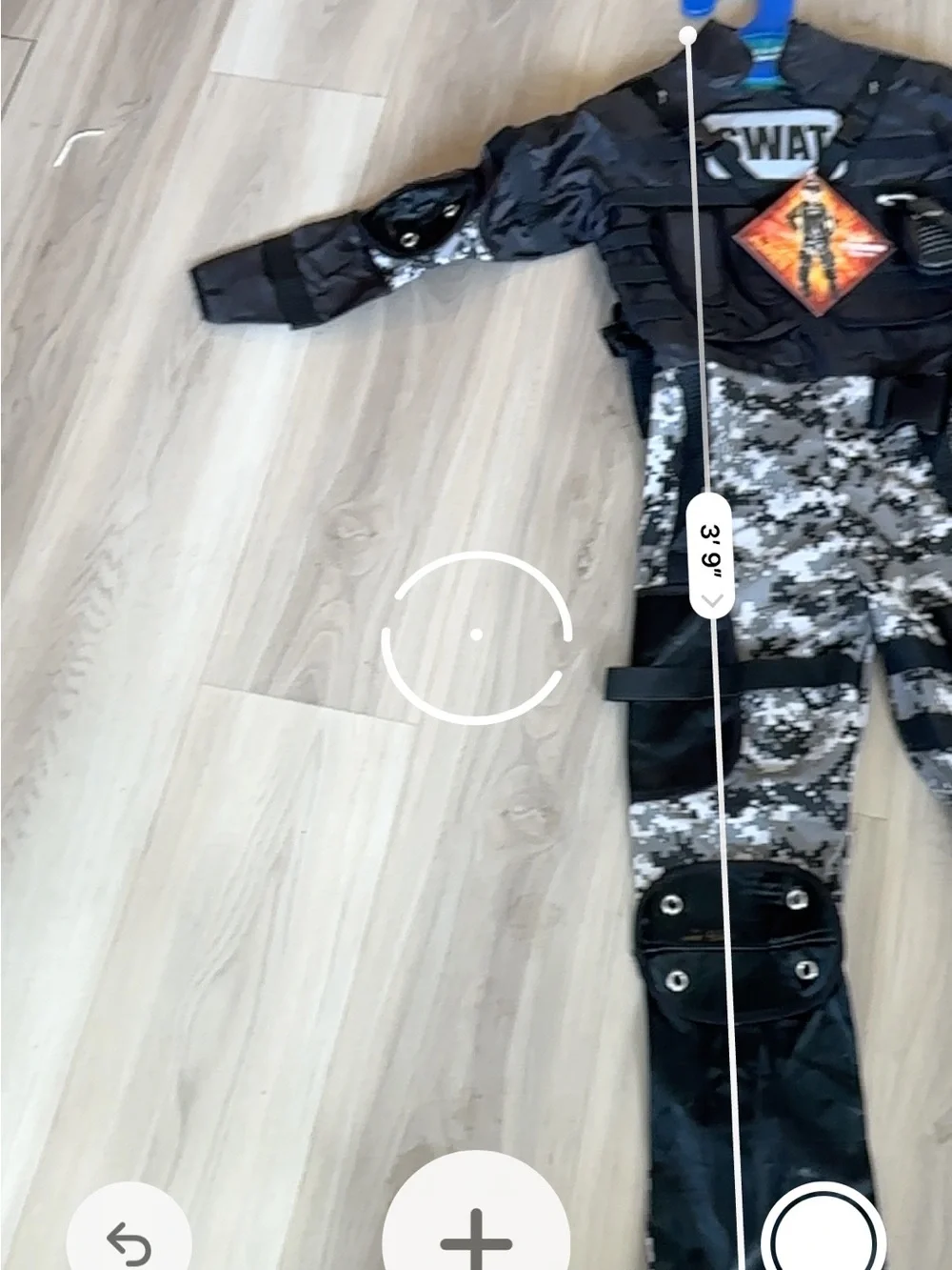 Teetot Kids SWAT Costume Camo Jumpsuit Tactical Vest 7-8